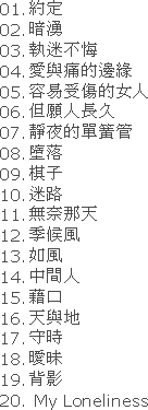 Track list